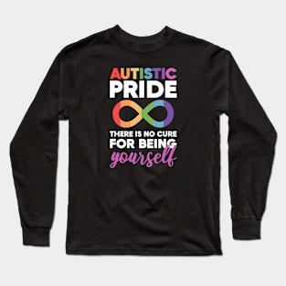 Autistic Pride Day Autism Neurodiversity Infinity Long Sleeve T-Shirt